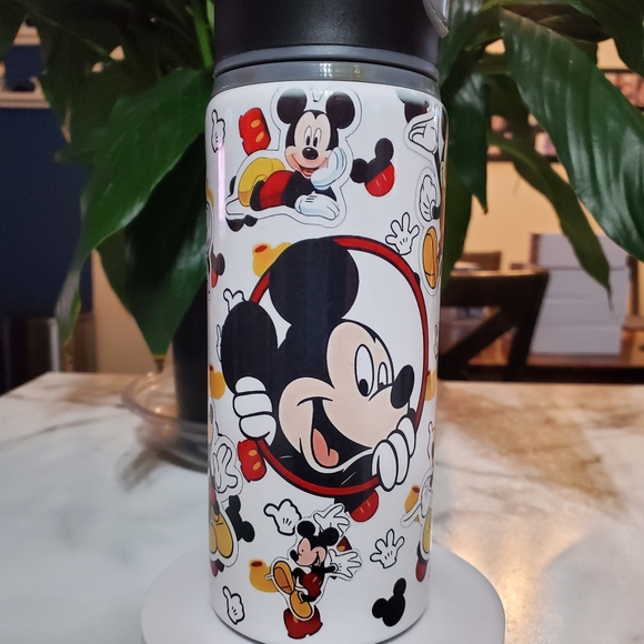 Mickey Mouse "Stickers" 20 oz Sport Water Bottle 🎉sale - Picture 8 of 9